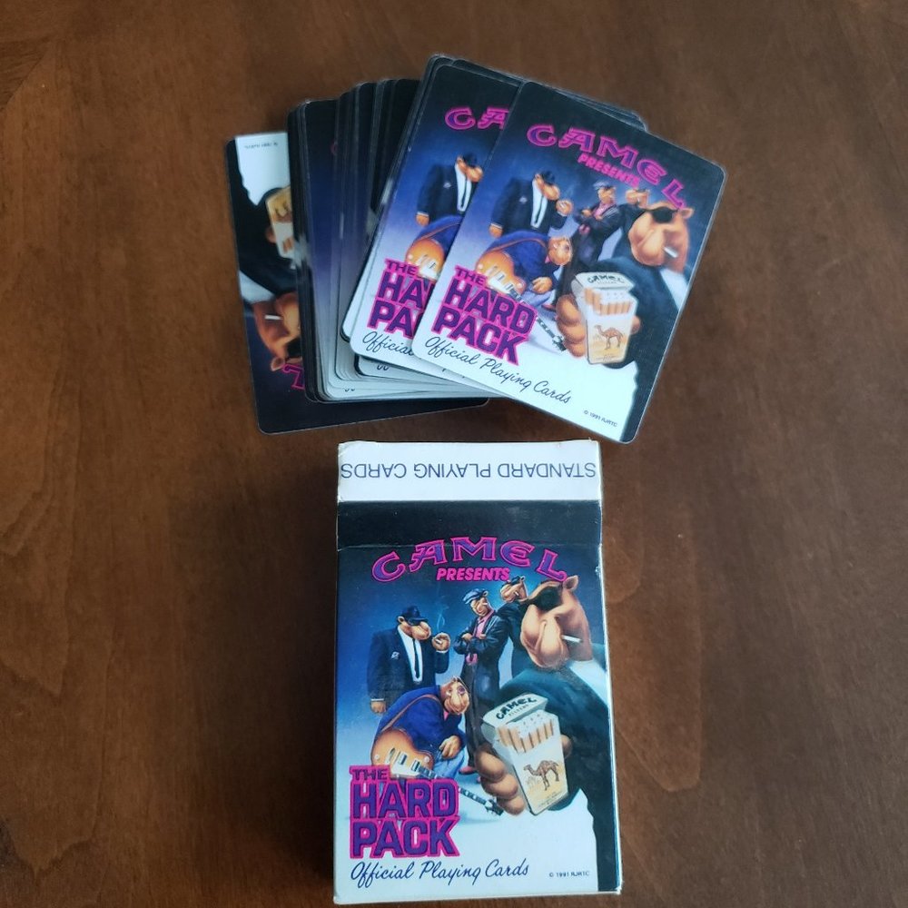 Camel Cigarettes Joe Cool Playing Cards - Complete Deck